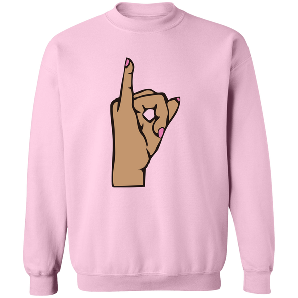 Alpha Kappa Alpha Screen Printed Crewneck Sweatshirt