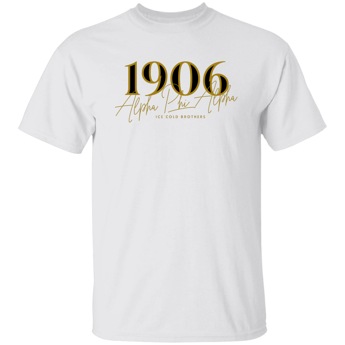 Alpha Phi Alpha Fraternity T-Shirt - My Greek Letters
