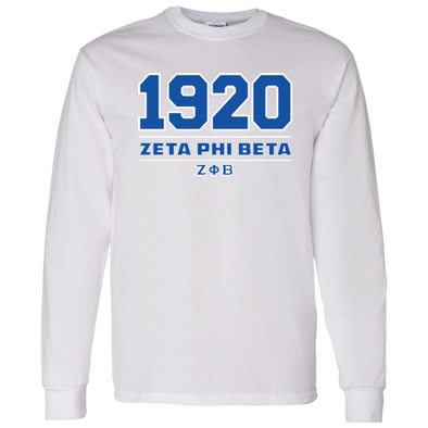 Zeta Phi Beta Sorority LS T-Shirt