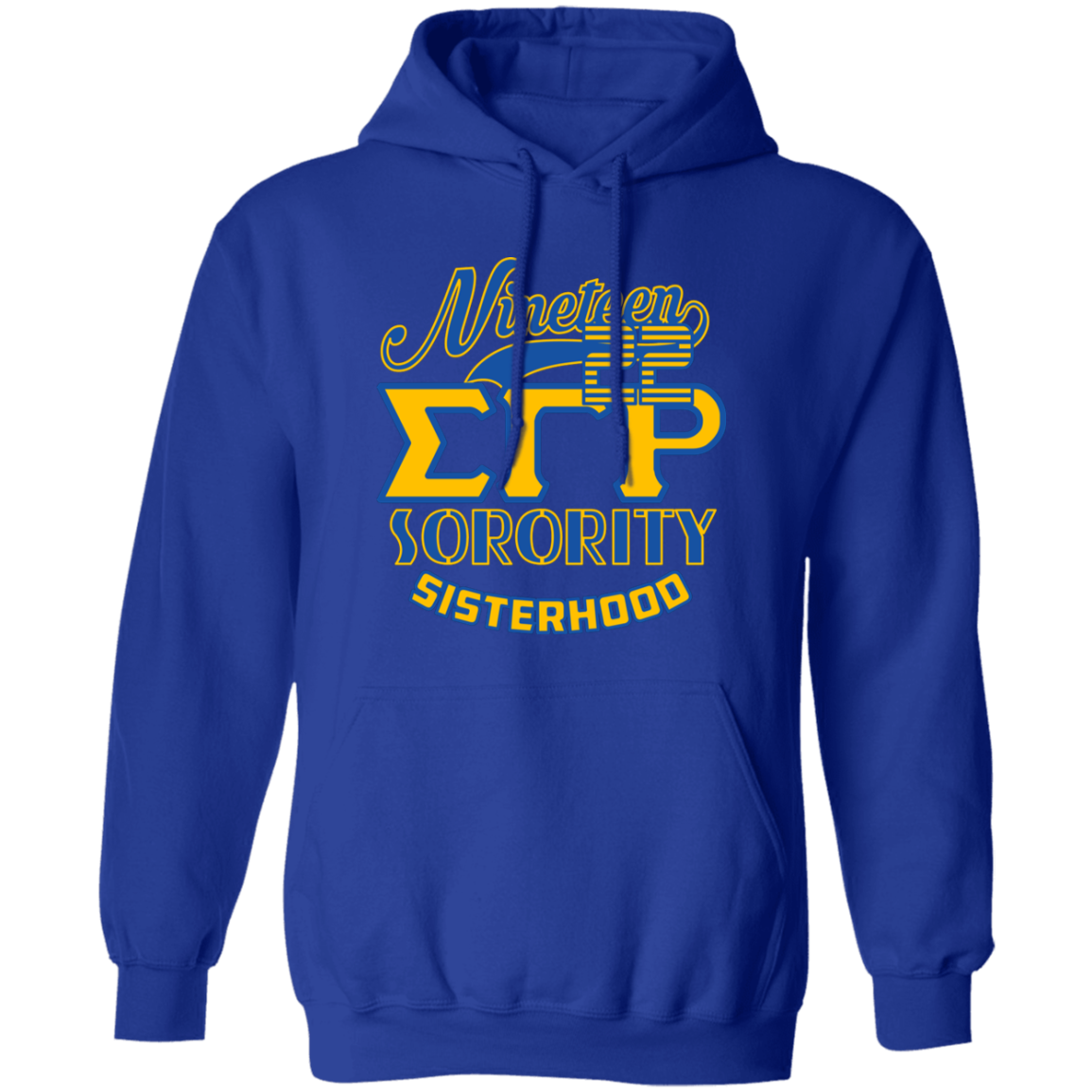 Sigma Gamma Rho Screen Printed  Hoodie
