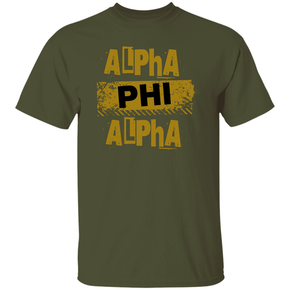 Alpha Phi Alpha Fraternity T-Shirt - My Greek Letters