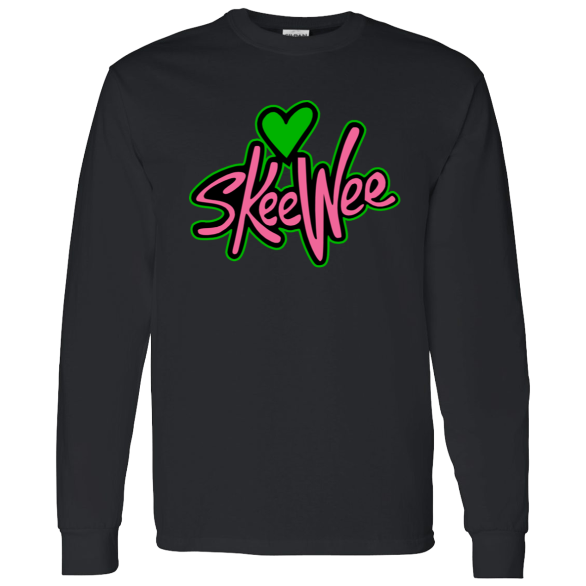 Alpha Kappa Alpha Screen Printed Long Sleeve
