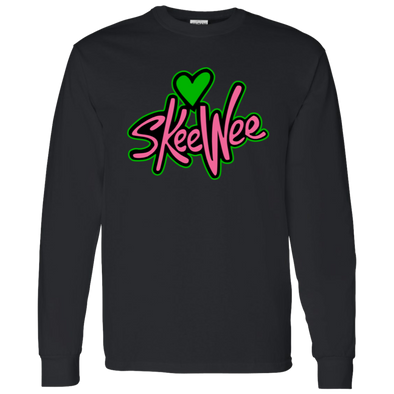Alpha Kappa Alpha Screen Printed Long Sleeve
