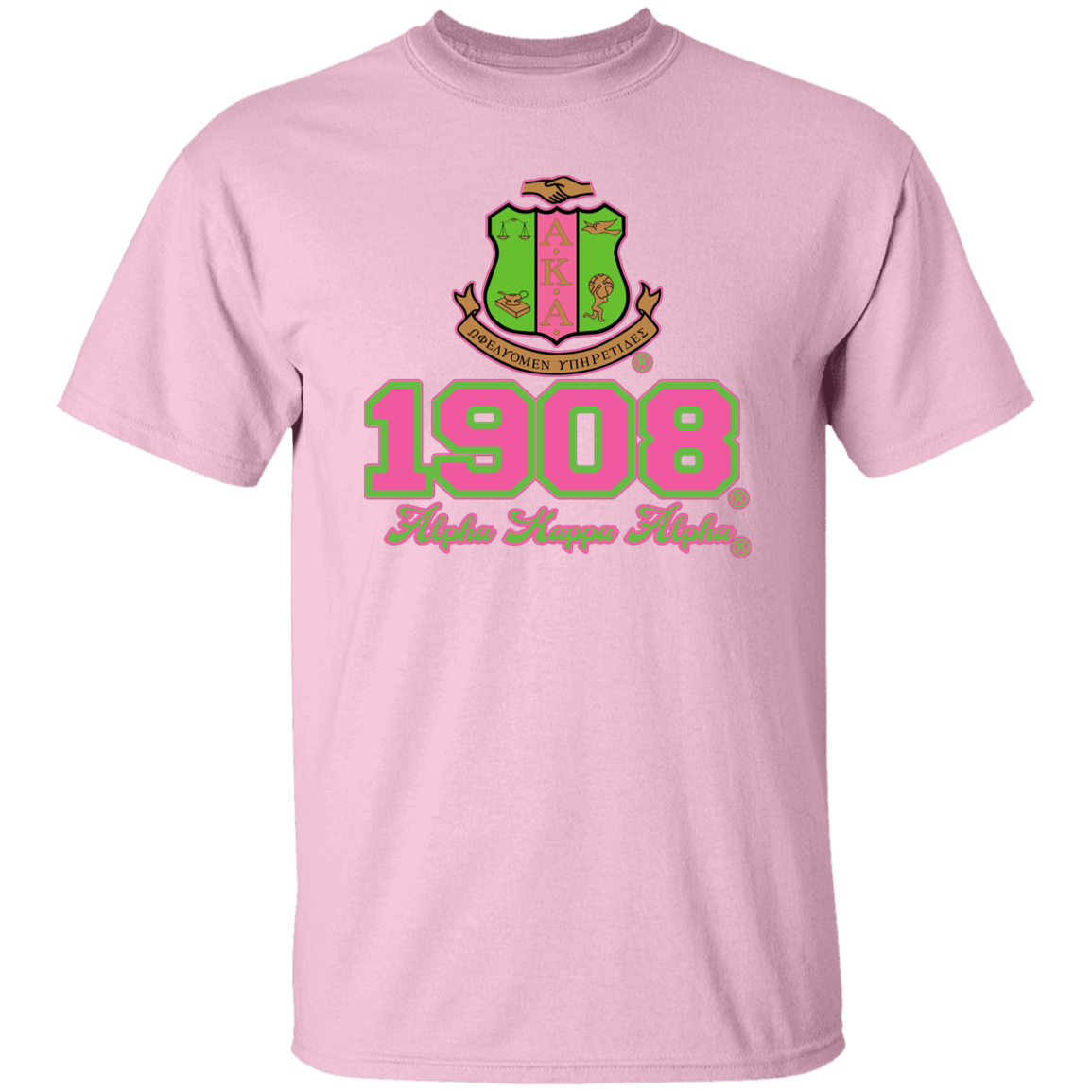 Alpha Kappa Alpha Screen Printed T-Shirt