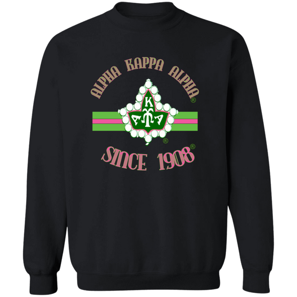 Alpha Kappa Alpha Crewneck Pullover Sweatshirt
