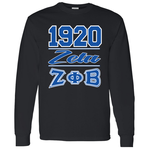 Zeta Phi Beta Sorority LS T-Shirt