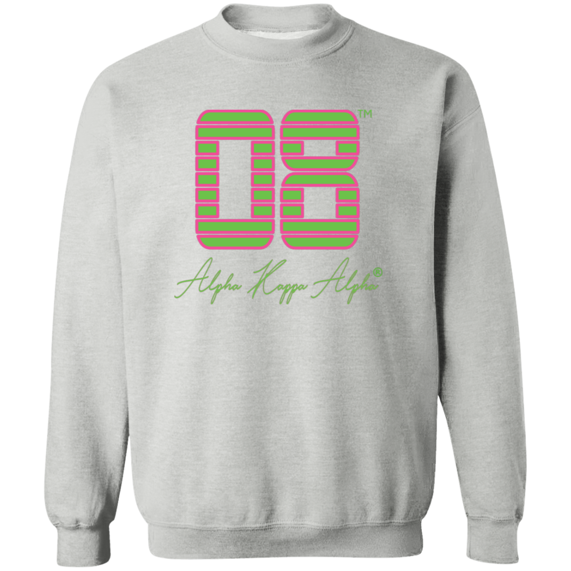 Alpha Kappa Alpha Crewneck Pullover Sweatshirt