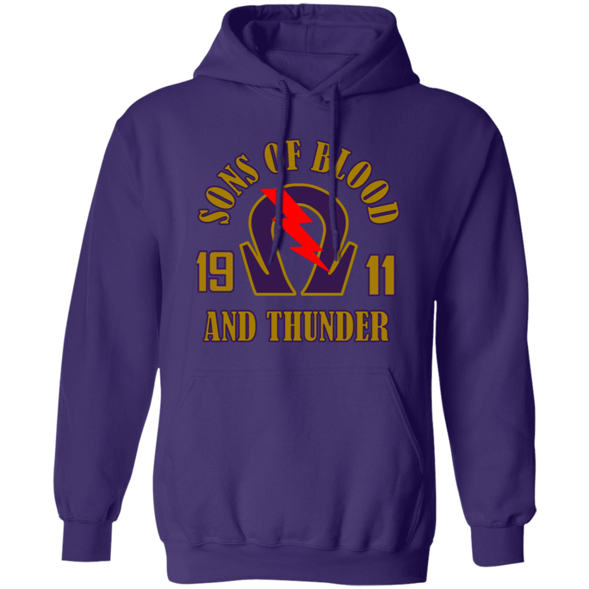 Omega Psi Phi Fraternity Hoodie