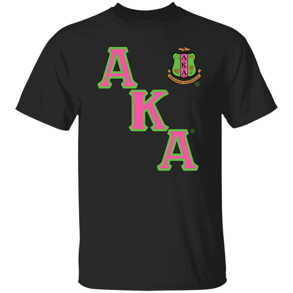 Alpha Kappa Alpha Screen Printed T-Shirt