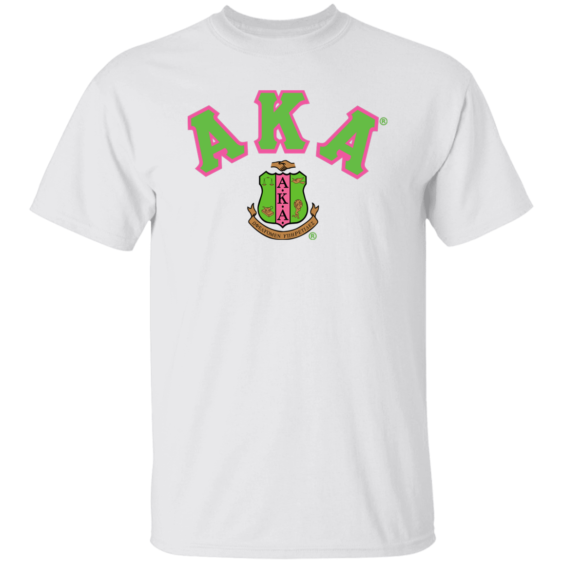 Alpha Kappa Alpha Screen Printed T-Shirt