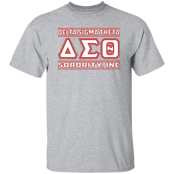 Delta Sigma Theta T-Shirt Paraphernalia Screen Printed Unisex