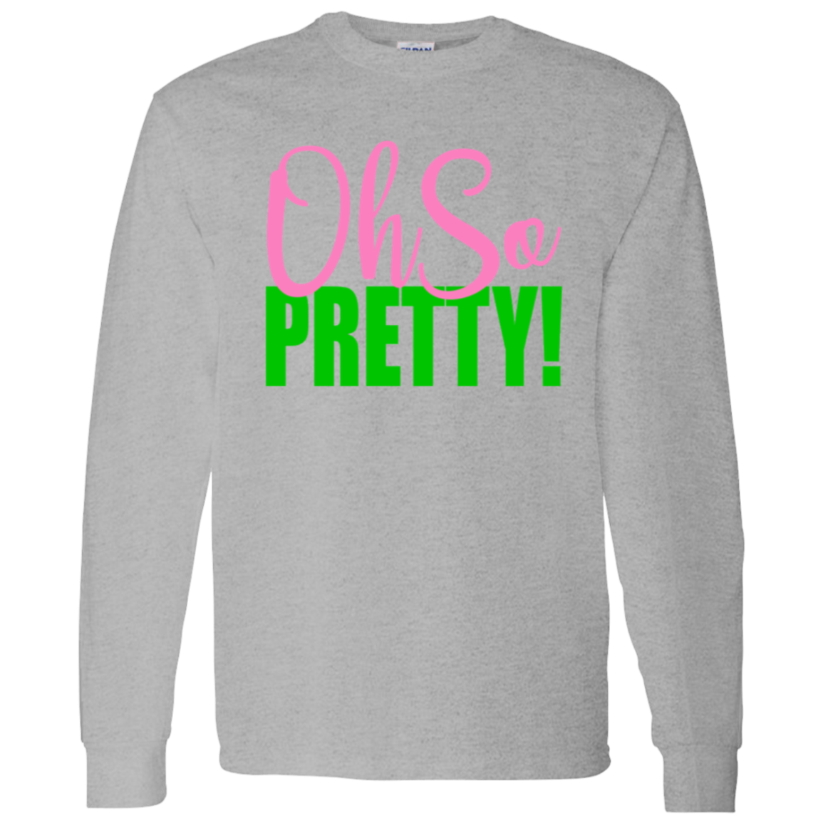 Alpha Kappa Alpha Screen Printed Long Sleeve