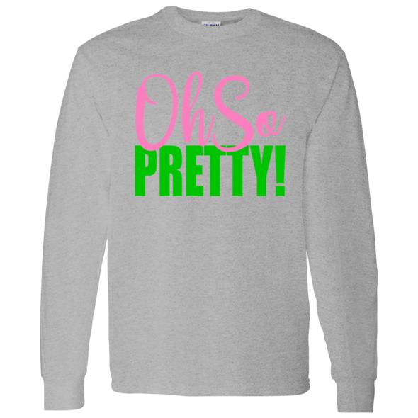 Alpha Kappa Alpha Screen Printed Long Sleeve