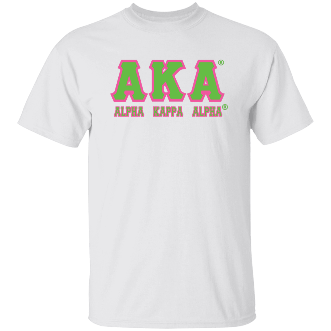 Alpha Kappa Alpha Screen Printed T-Shirt