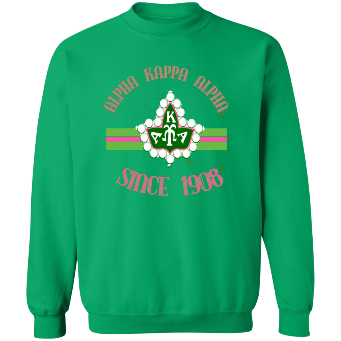 Alpha Kappa Alpha Crewneck Pullover Sweatshirt