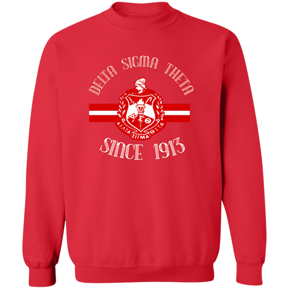 Delta Sigma Theta Sweatshirt Paraphernalia Screen Printed Unisex