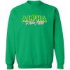 Alpha Kappa Alpha Crewneck Pullover Sweatshirt - My Greek Letters