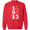 Delta Sigma Theta Sweatshirt Paraphernalia Screen Printed Unisex