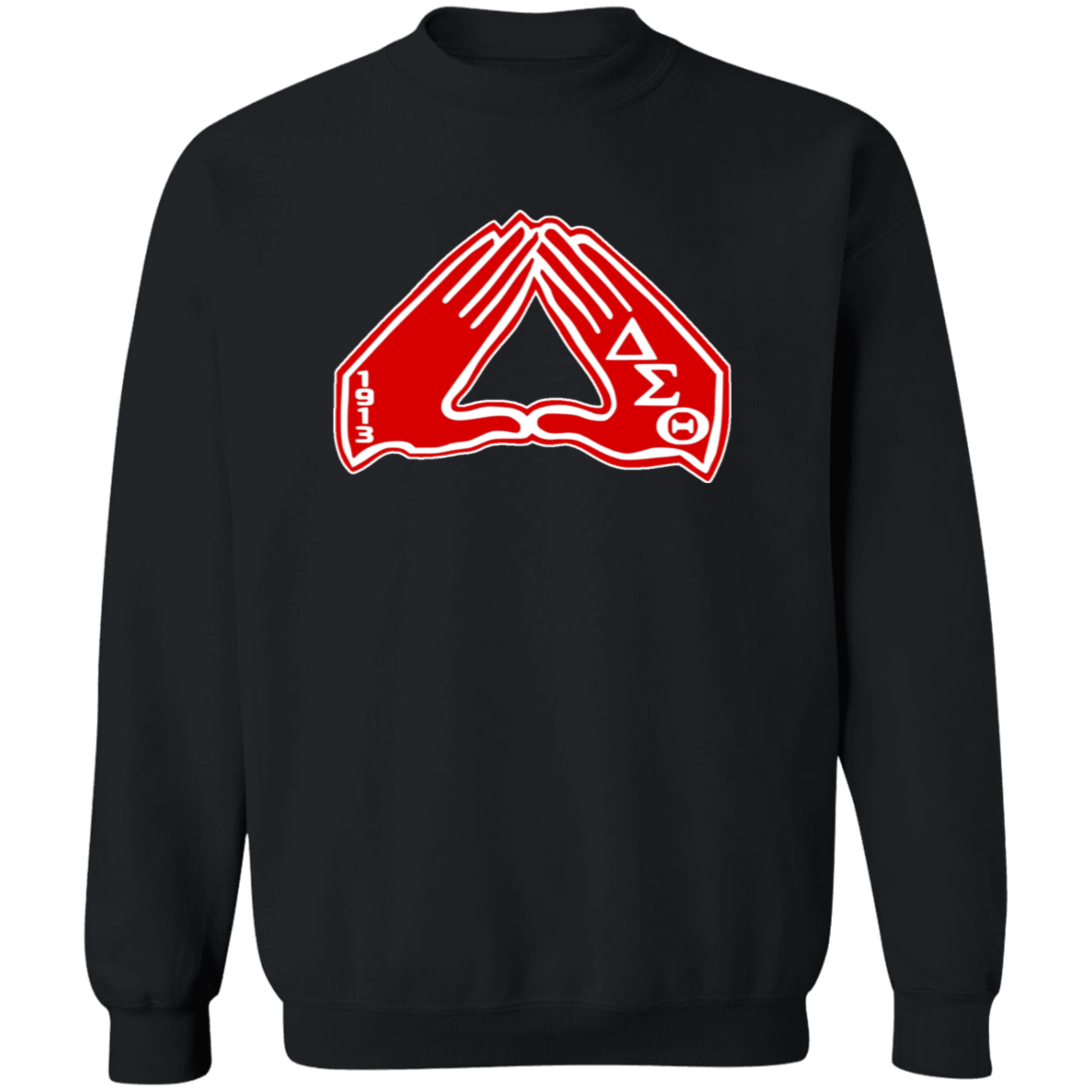 Delta Sigma Theta Sweatshirt Paraphernalia Screen Printed Unisex