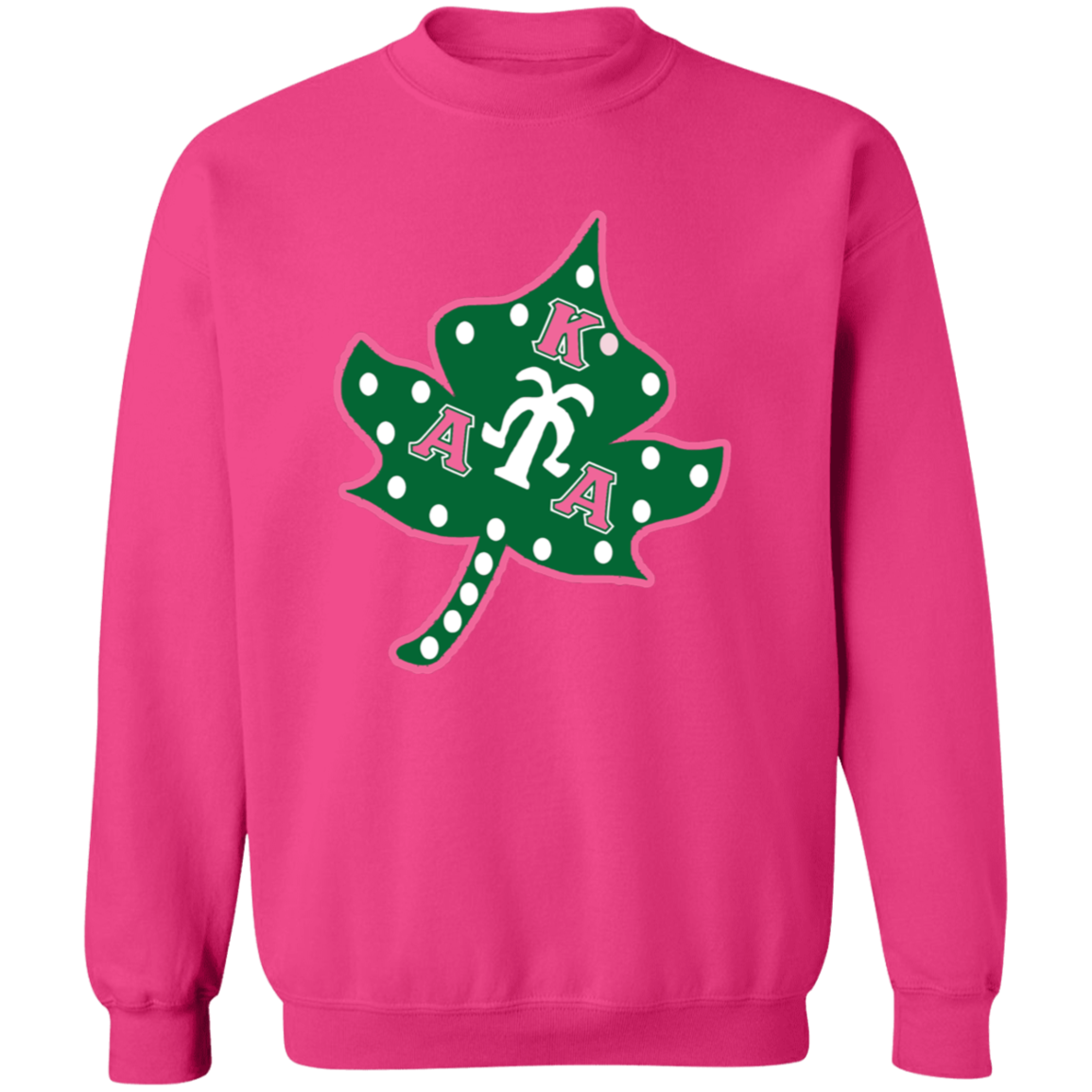 Alpha Kappa Alpha Screen Printed Crewneck Sweatshirt