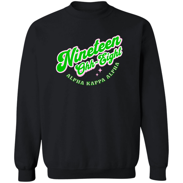 Alpha Kappa Alpha Crewneck Pullover Sweatshirt