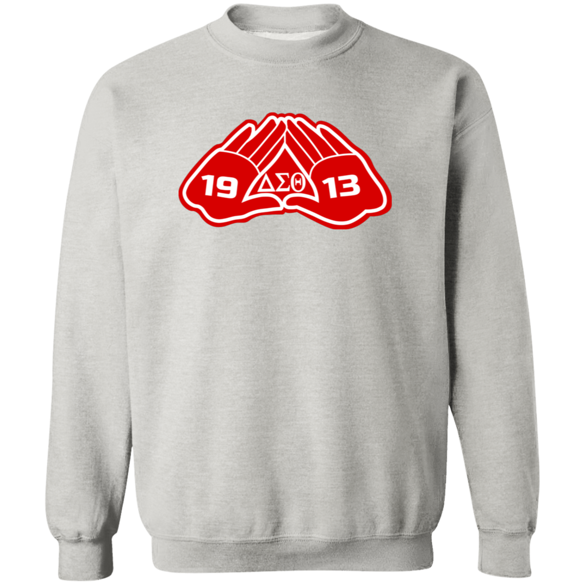 Delta Sigma Theta Sweatshirt Paraphernalia Screen Printed Unisex