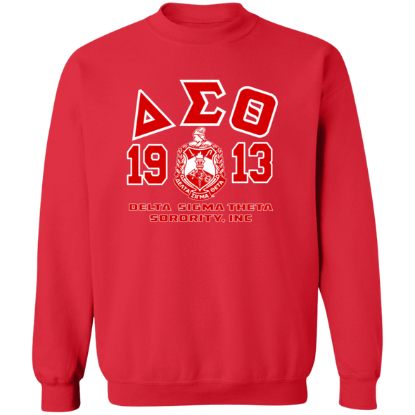 Delta Sigma Theta Sweatshirt Paraphernalia Screen Printed Unisex