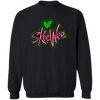 Alpha Kappa Alpha Screen Printed Crewneck Sweatshirt