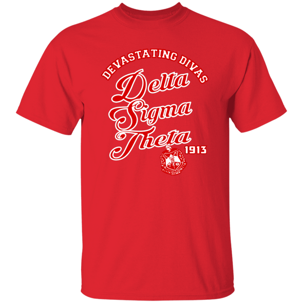 Delta Sigma Theta T-Shirt Paraphernalia Screen Printed Unisex