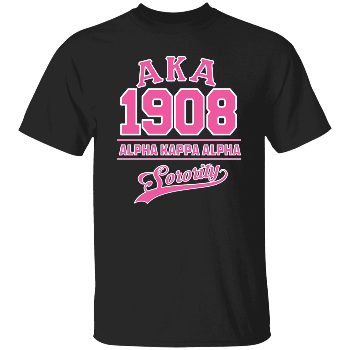 Alpha Kappa Alpha Screen Printed T-Shirt