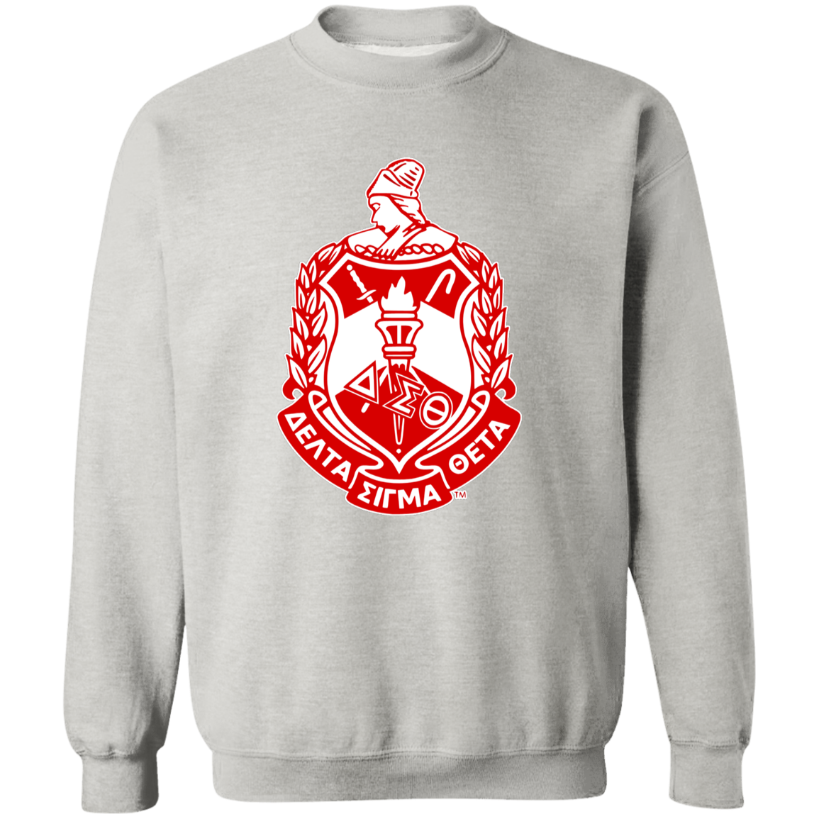 Delta Sigma Theta Sweatshirt Paraphernalia Screen Printed Unisex