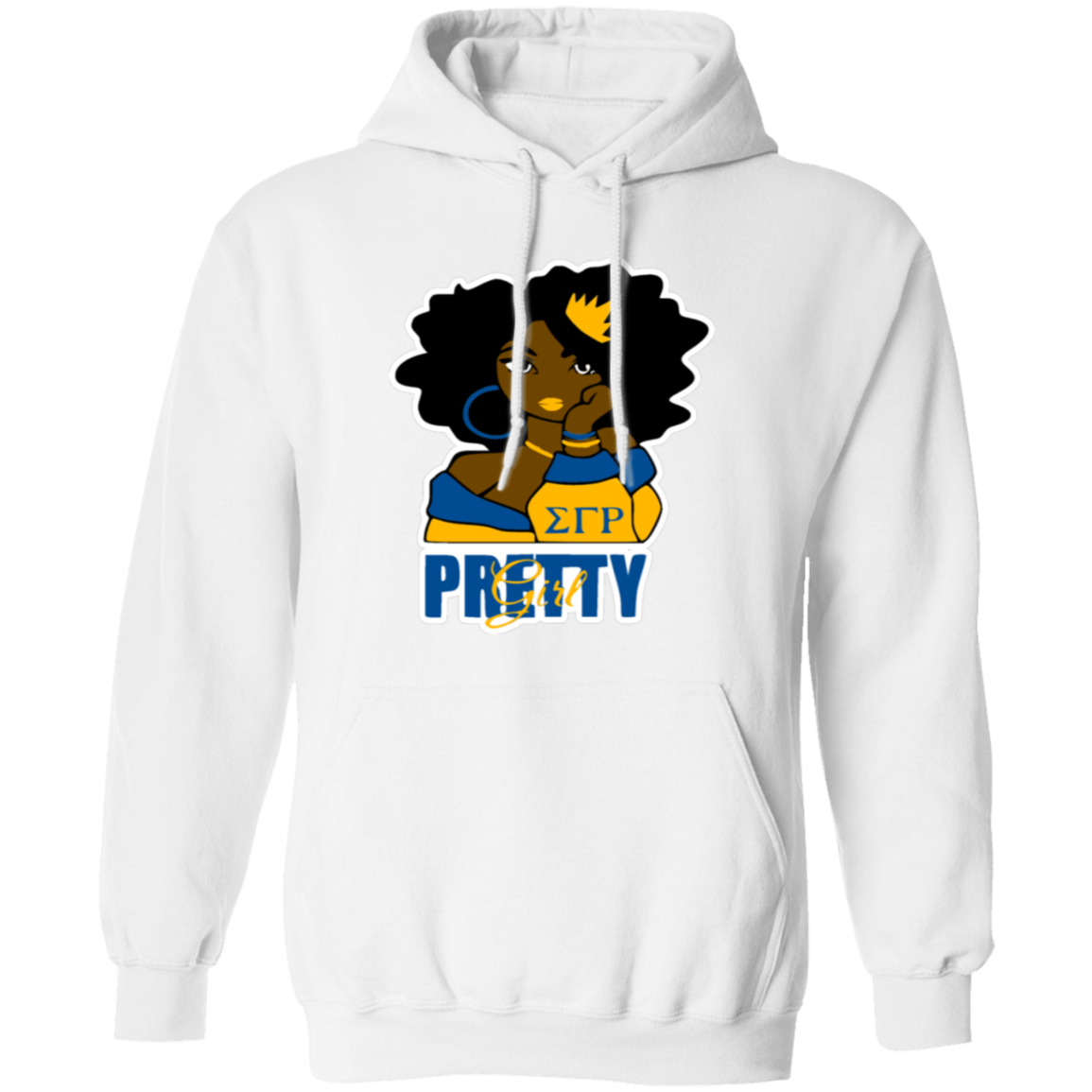 Sigma Gamma Rho Screen Printed  Hoodie