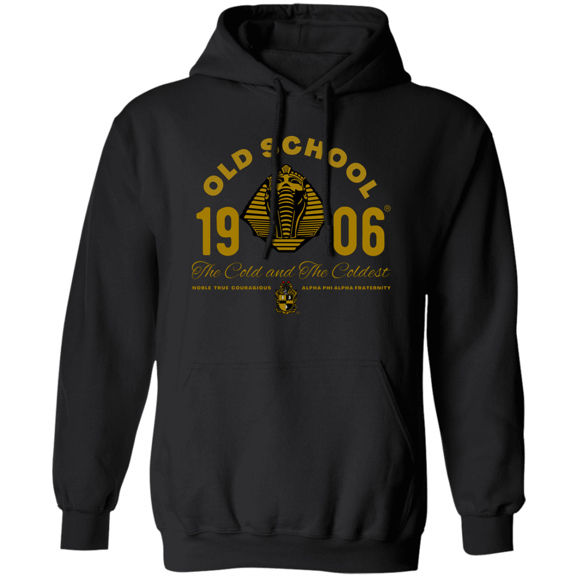 Alpha Phi Alpha Black Ice Collection Hoodie Ed. 3 - My Greek Letters