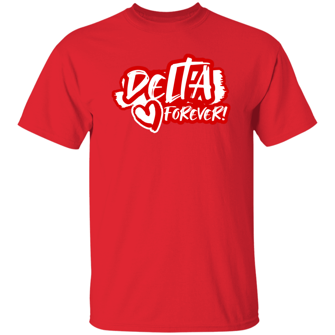Delta Sigma Theta T-Shirt Paraphernalia Screen Printed Unisex