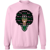 Alpha Kappa Alpha Screen Printed Crewneck Sweatshirt