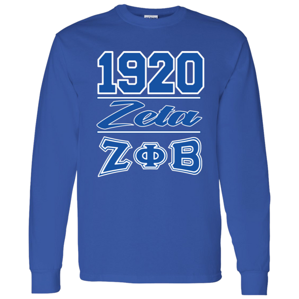 Zeta Phi Beta Sorority LS T-Shirt