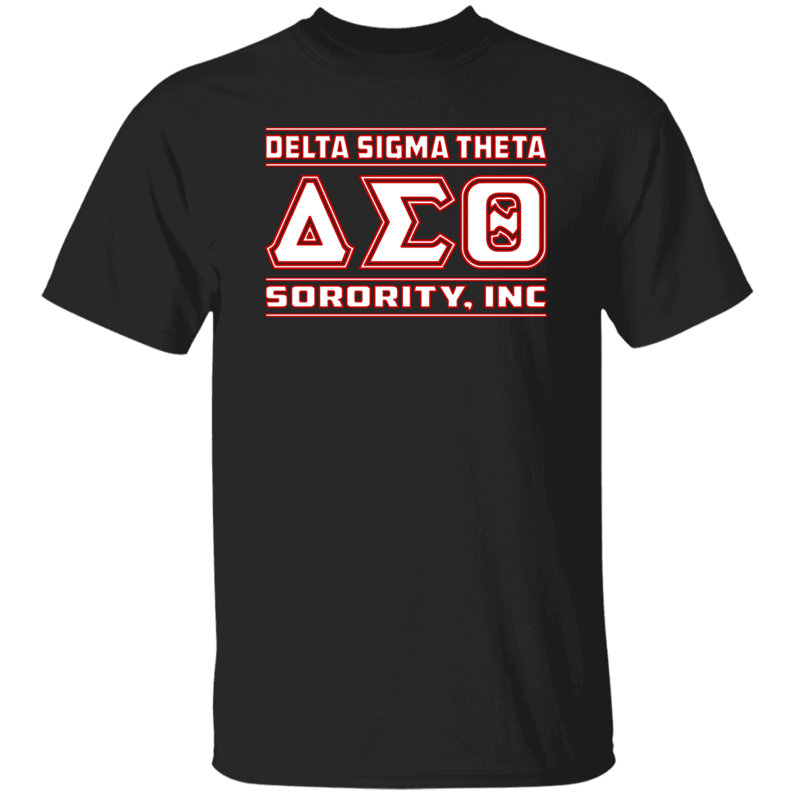 Delta Sigma Theta T-Shirt Paraphernalia Screen Printed Unisex