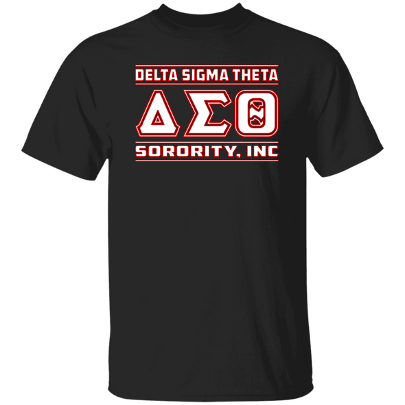 Delta Sigma Theta T-Shirt Paraphernalia Screen Printed Unisex