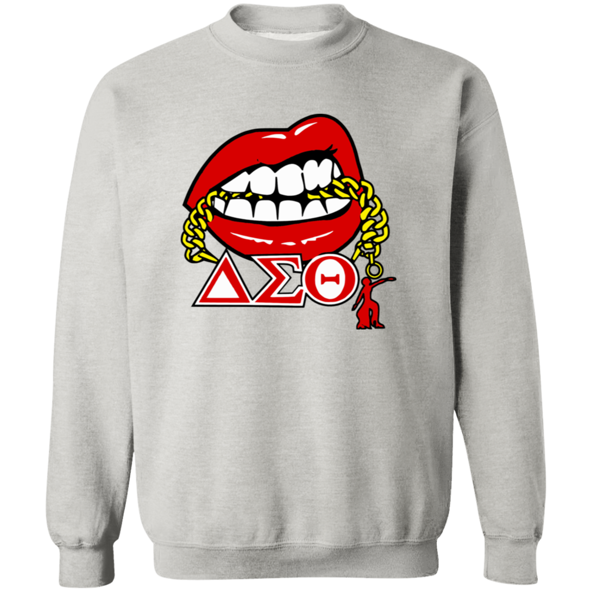 Delta Sigma Theta Sweatshirt Paraphernalia Screen Printed Unisex