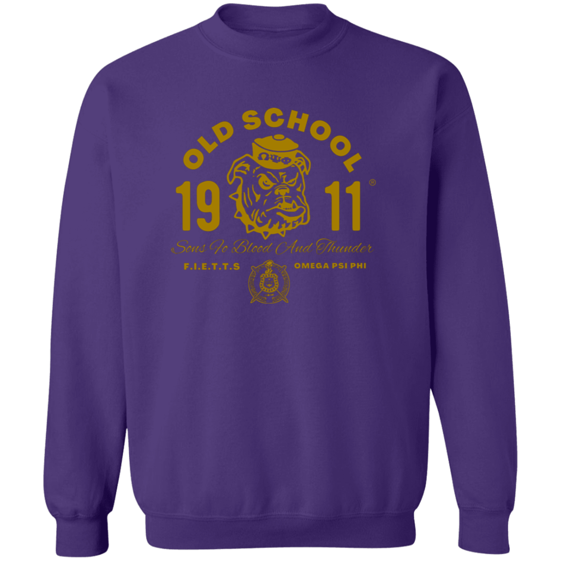 Omega Psi Phi Purple Reign Collection Sweatshirt