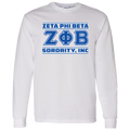Zeta Phi Beta Sorority LS T-Shirt