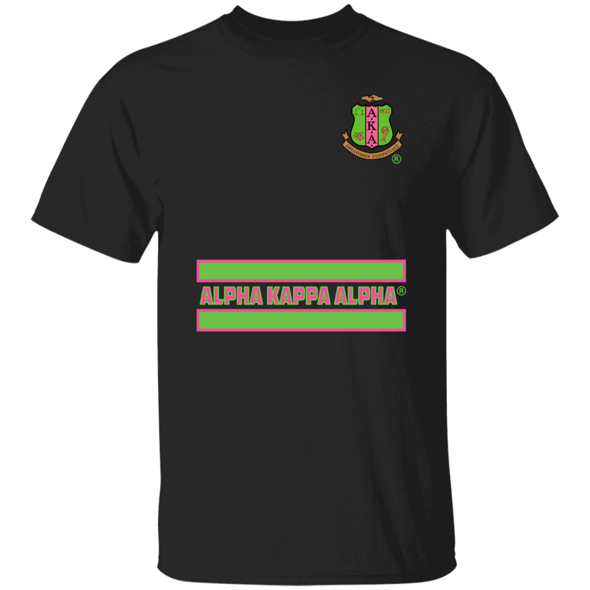 Alpha Kappa Alpha Screen Printed T-Shirt