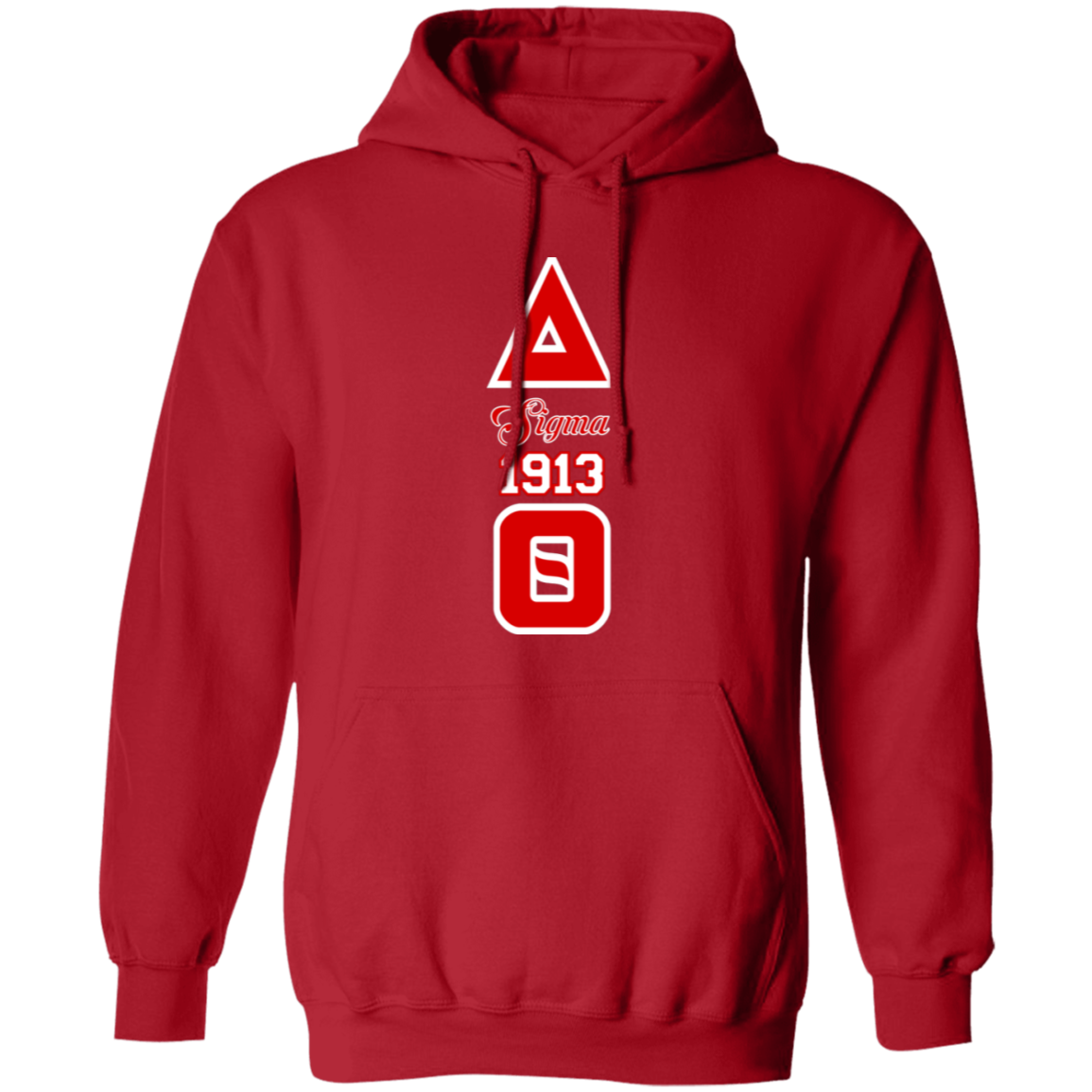 Delta Sigma Theta Hoodie Paraphernalia Screen Printed Unisex