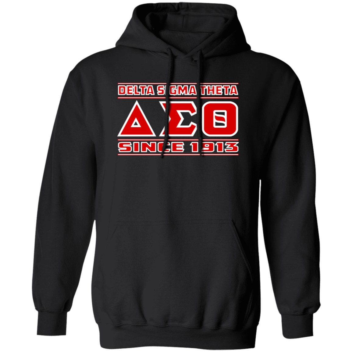 Delta Sigma Theta Hoodie Paraphernalia Screen Printed Unisex