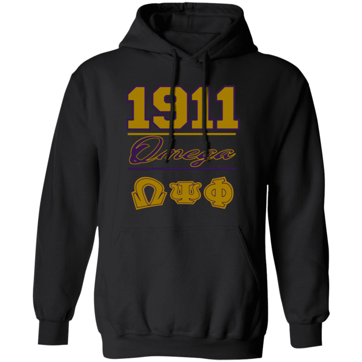 Omega Psi Phi Fraternity Hoodie