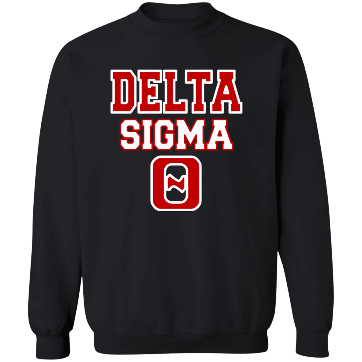 Delta Sigma Theta Sweatshirt Paraphernalia Screen Printed Unisex