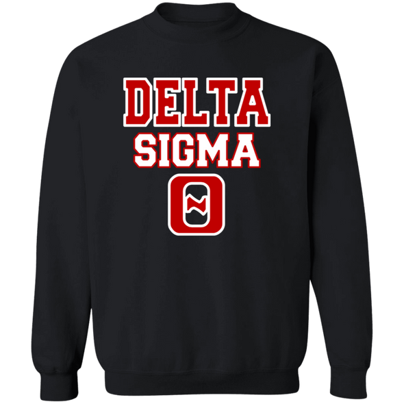 Delta Sigma Theta Sweatshirt Paraphernalia Screen Printed Unisex