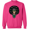 Alpha Kappa Alpha Screen Printed Crewneck Sweatshirt