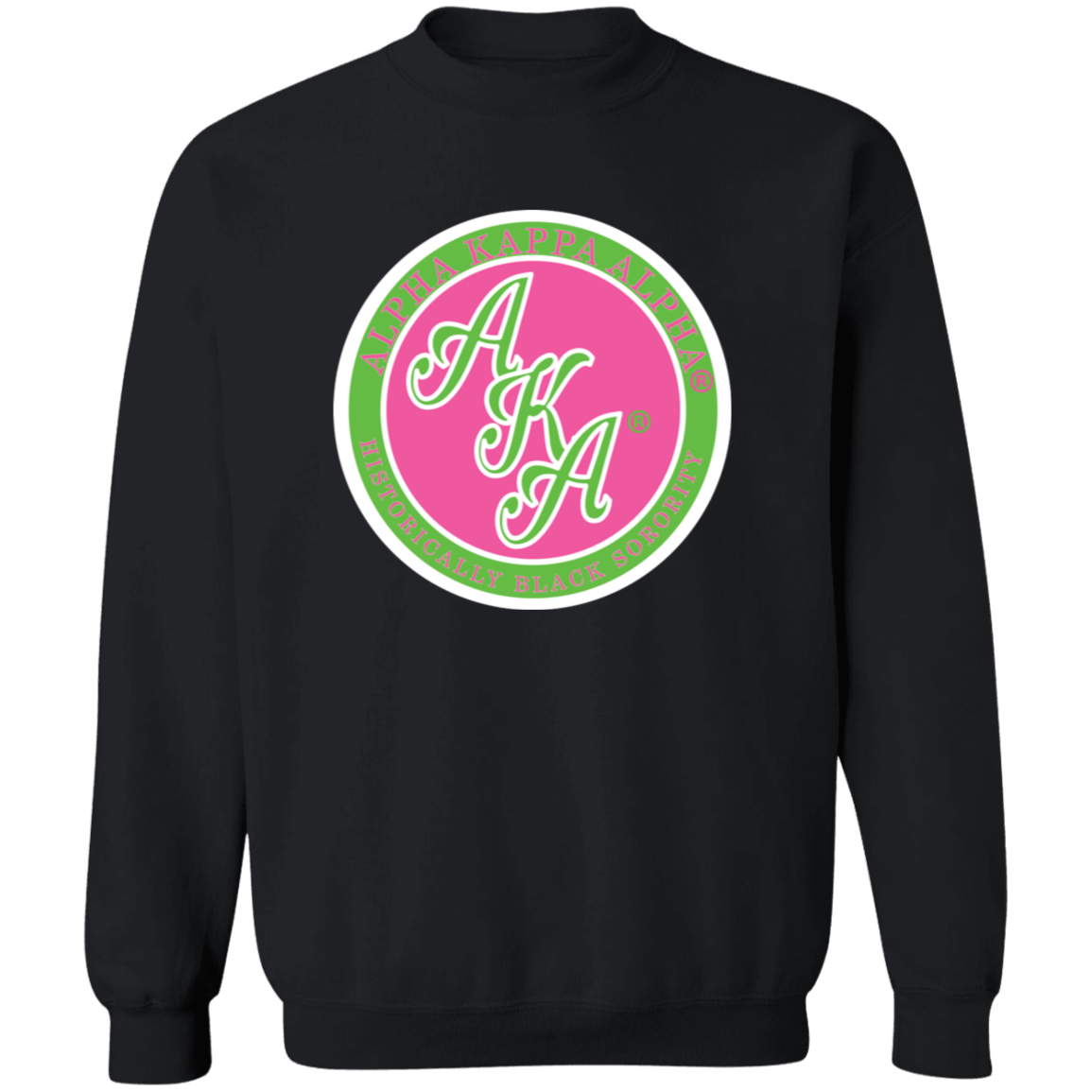 Alpha Kappa Alpha Crewneck Pullover Sweatshirt