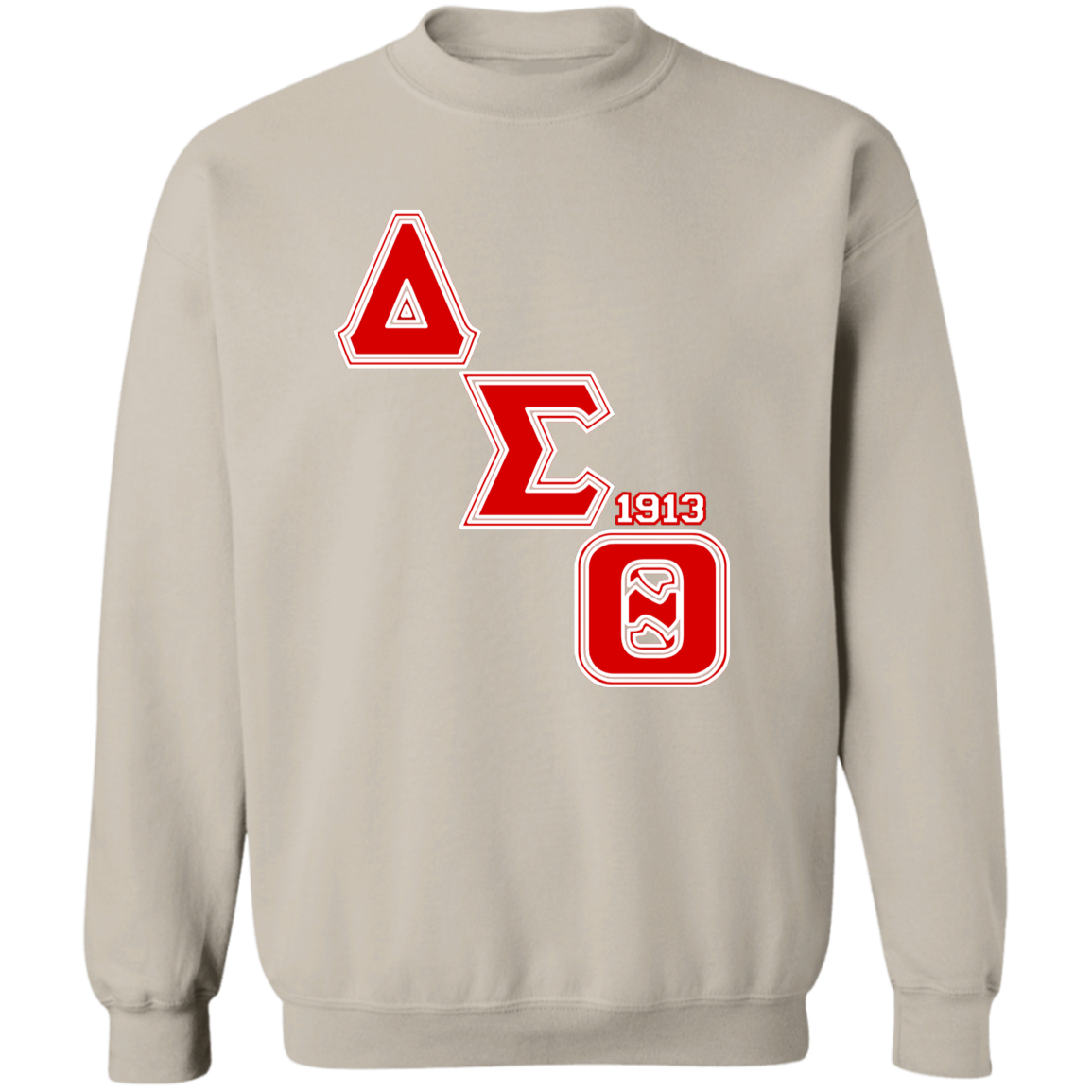 Delta Sigma Theta Sweatshirt Paraphernalia Screen Printed Unisex